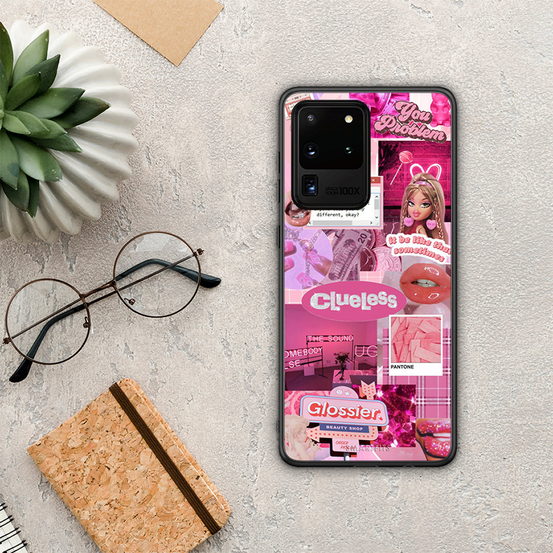 Pink Love - Samsung Galaxy S20 Ultra θήκη