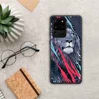 Thumbnail for PopArt Lion Designer - Samsung Galaxy S20 Ultra θήκη