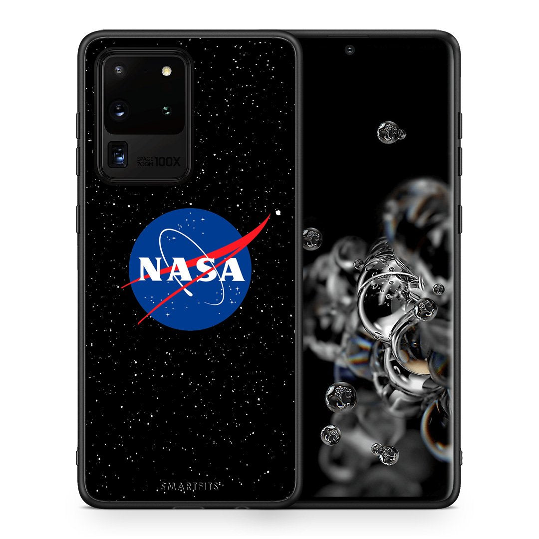 Θήκη Samsung S20 Ultra NASA PopArt από τη Smartfits με σχέδιο στο πίσω μέρος και μαύρο περίβλημα | Samsung S20 Ultra NASA PopArt case with colorful back and black bezels