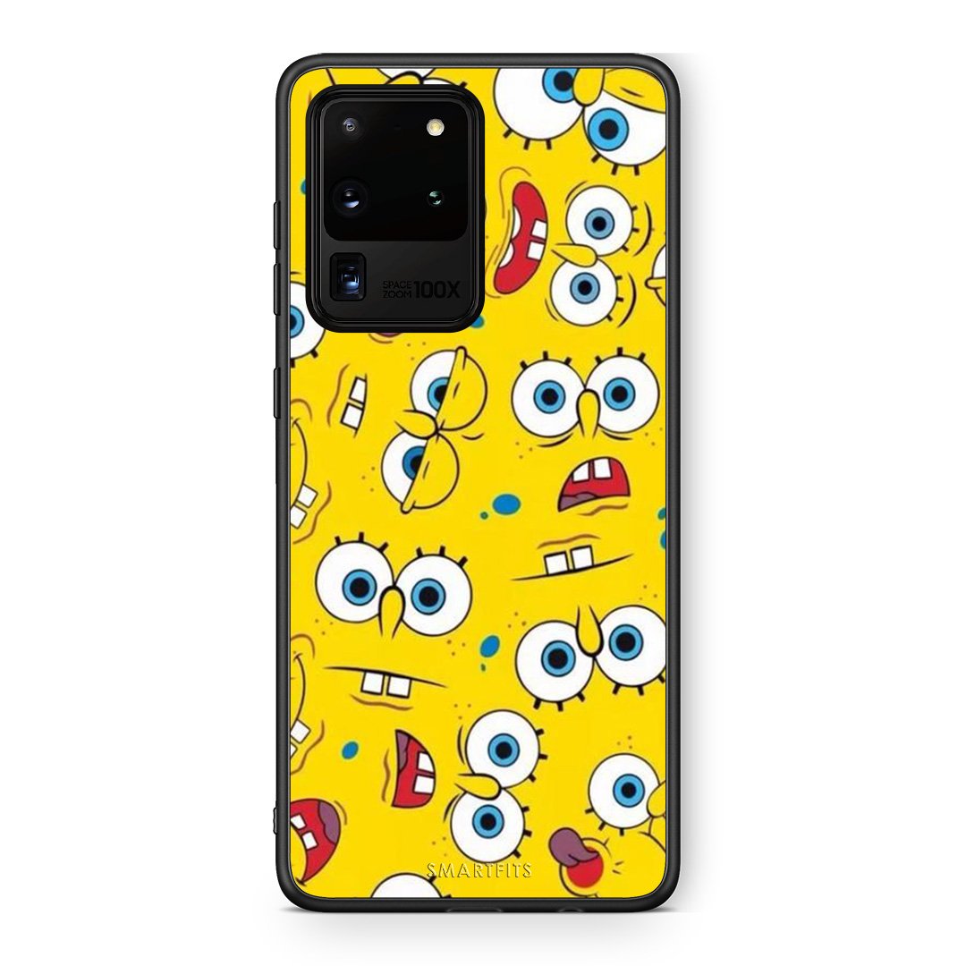 4 - Samsung S20 Ultra Sponge PopArt case, cover, bumper