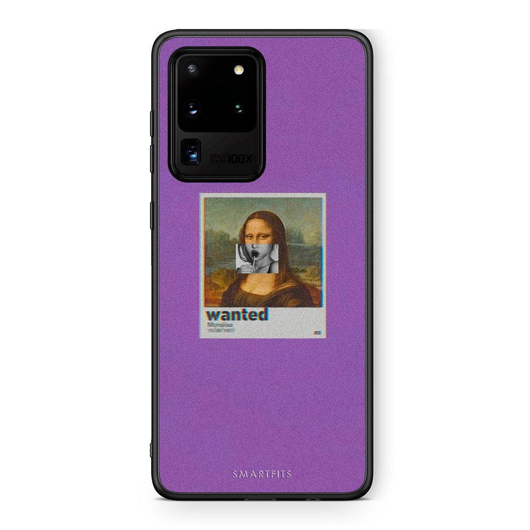 4 - Samsung S20 Ultra Monalisa Popart case, cover, bumper