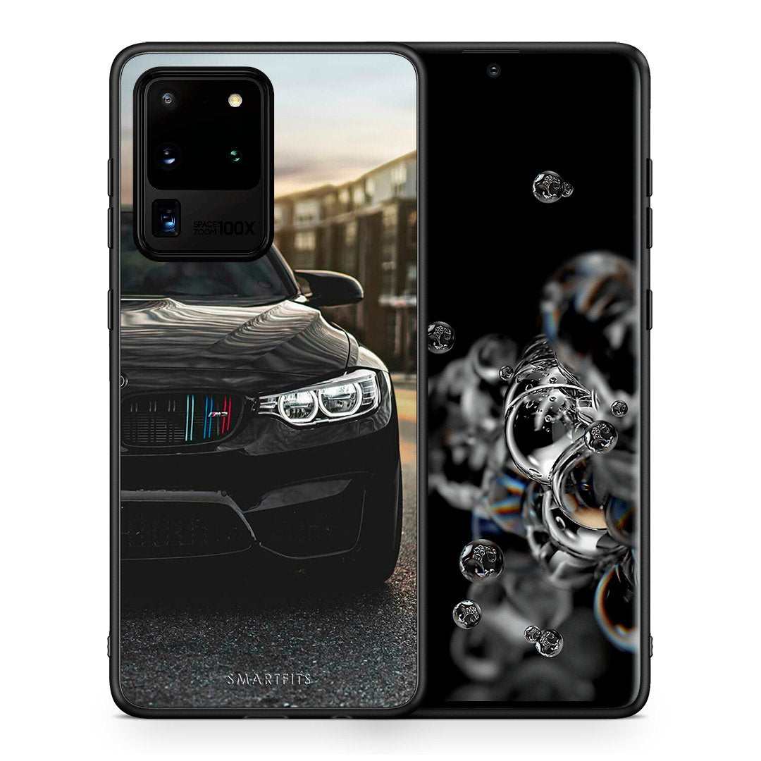 Θήκη Samsung S20 Ultra M3 Racing από τη Smartfits με σχέδιο στο πίσω μέρος και μαύρο περίβλημα | Samsung S20 Ultra M3 Racing case with colorful back and black bezels