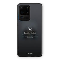 Thumbnail for Samsung S20 Ultra Sensitive Content θήκη από τη Smartfits με σχέδιο στο πίσω μέρος και μαύρο περίβλημα | Smartphone case with colorful back and black bezels by Smartfits