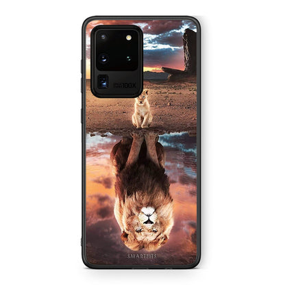 Samsung S20 Ultra Sunset Dreams Θήκη Αγίου Βαλεντίνου από τη Smartfits με σχέδιο στο πίσω μέρος και μαύρο περίβλημα | Smartphone case with colorful back and black bezels by Smartfits