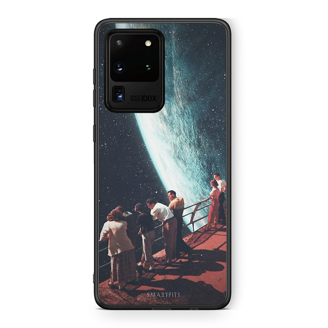 Samsung S20 Ultra Surreal View θήκη από τη Smartfits με σχέδιο στο πίσω μέρος και μαύρο περίβλημα | Smartphone case with colorful back and black bezels by Smartfits