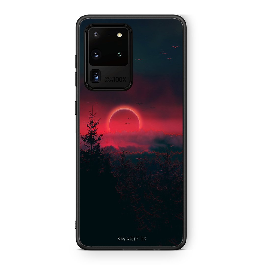 4 - Samsung S20 Ultra Sunset Tropic case, cover, bumper