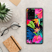 Thumbnail for Tropical Flowers - Samsung Galaxy S20 Ultra θήκη