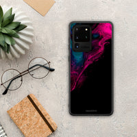 Thumbnail for Watercolor Pink Black - Samsung Galaxy S20 Ultra θήκη