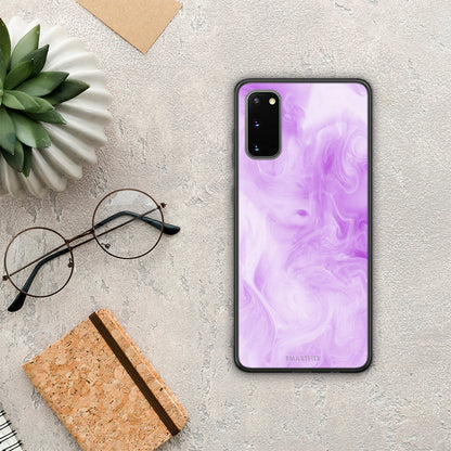 Watercolor Lavender - Samsung Galaxy S20 θήκη