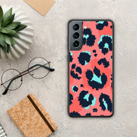 Thumbnail for Animal Pink Leopard - Samsung Galaxy S21 θήκη