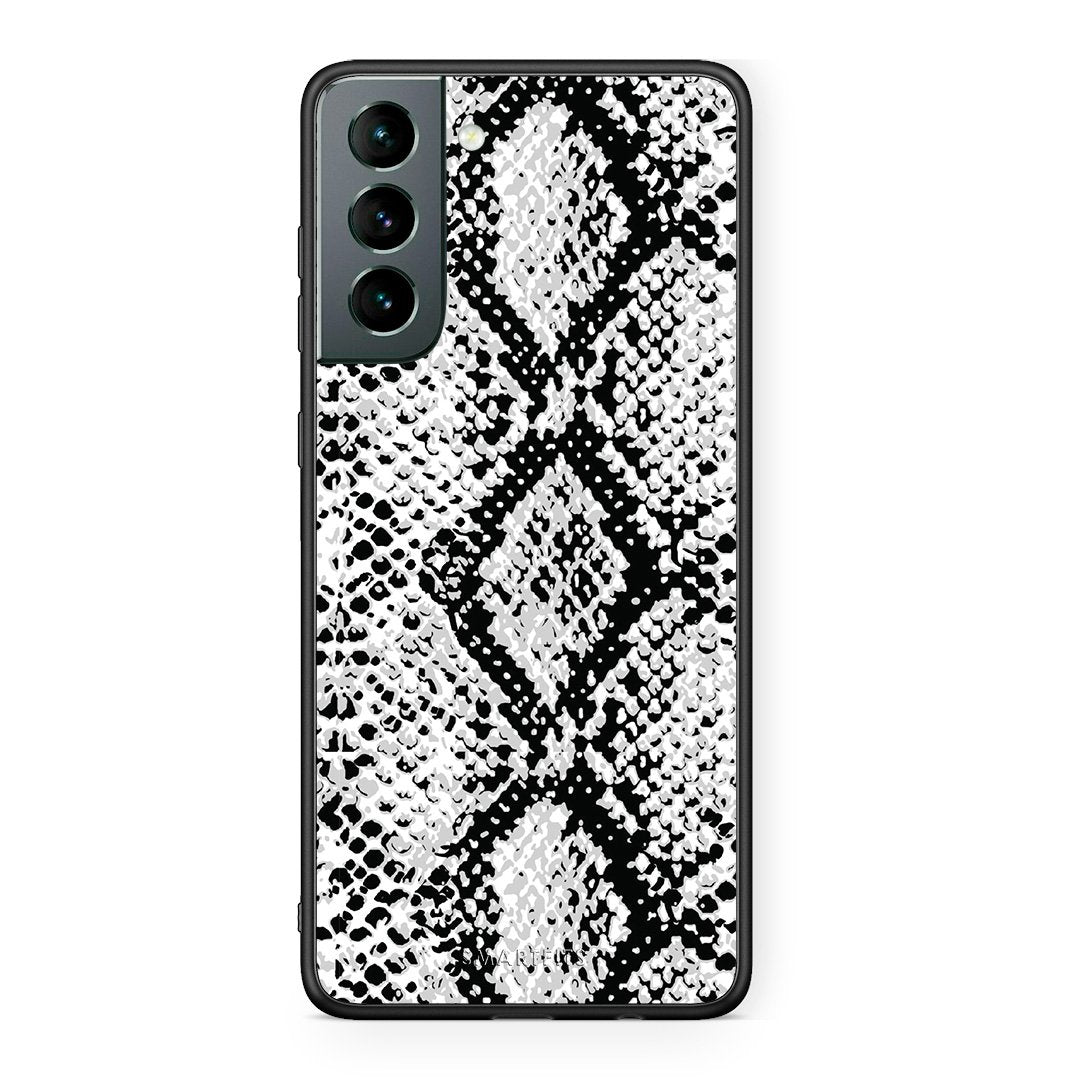 24 - Samsung S21 White Snake Animal case, cover, bumper