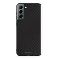Thumbnail for Samsung S21 Carbon Black θήκη από τη Smartfits με σχέδιο στο πίσω μέρος και μαύρο περίβλημα | Smartphone case with colorful back and black bezels by Smartfits