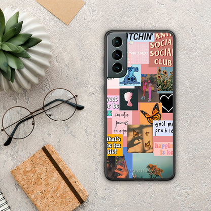 Collage Bitchin - Samsung Galaxy S21 θήκη