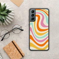 Thumbnail for 180 Colourful Waves - Samsung Galaxy S21 θήκη