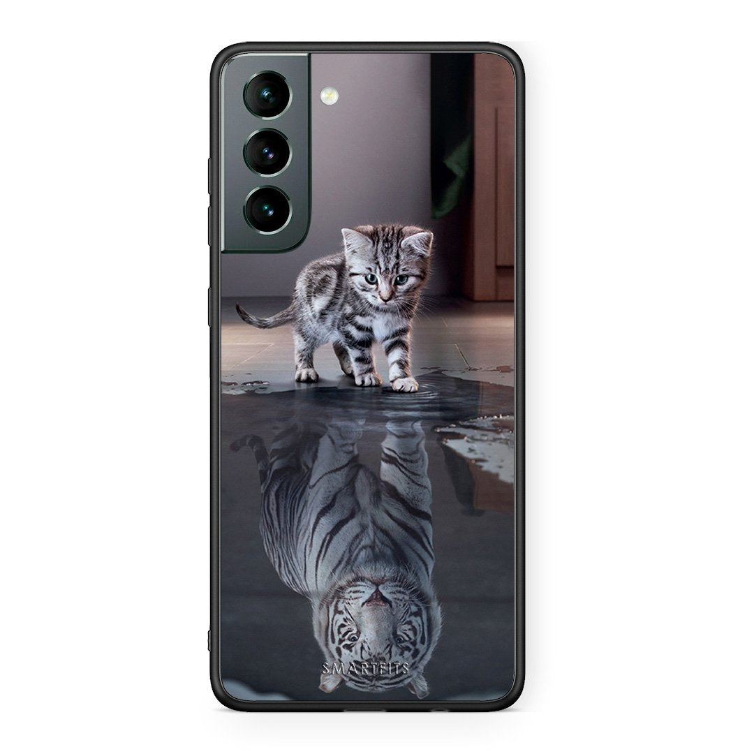4 - Samsung S21 Tiger Cute case, cover, bumper