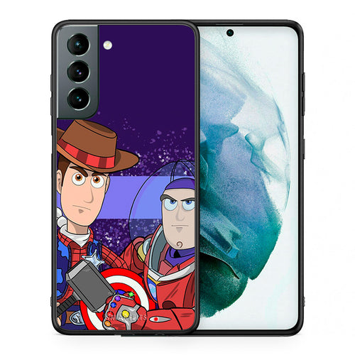 Θήκη Samsung S21 Infinity Story από τη Smartfits με σχέδιο στο πίσω μέρος και μαύρο περίβλημα | Samsung S21 Infinity Story case with colorful back and black bezels