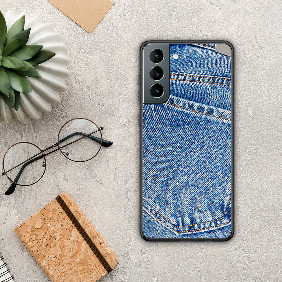 Jeans Pocket - Samsung Galaxy S21 θήκη