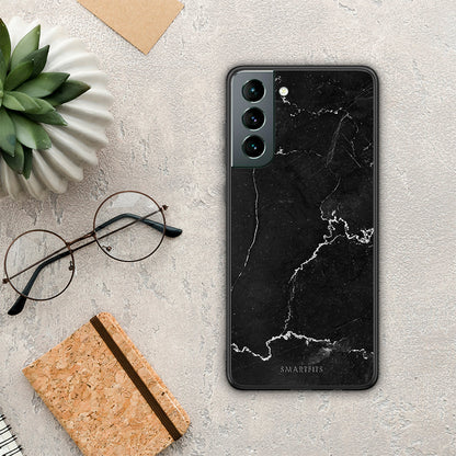 Marble Black - Samsung Galaxy S21 θήκη