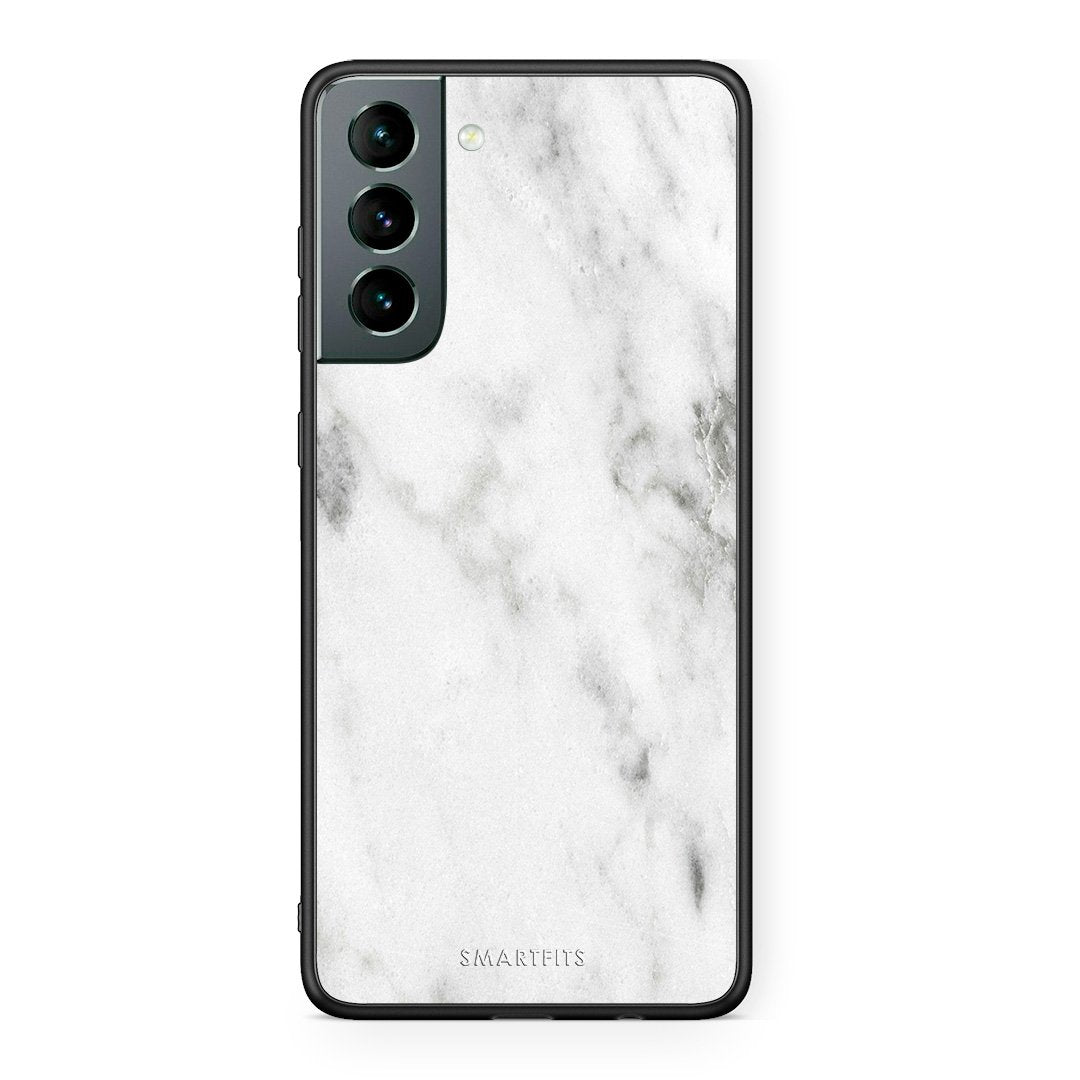2 - Samsung S21 White marble case, cover, bumper