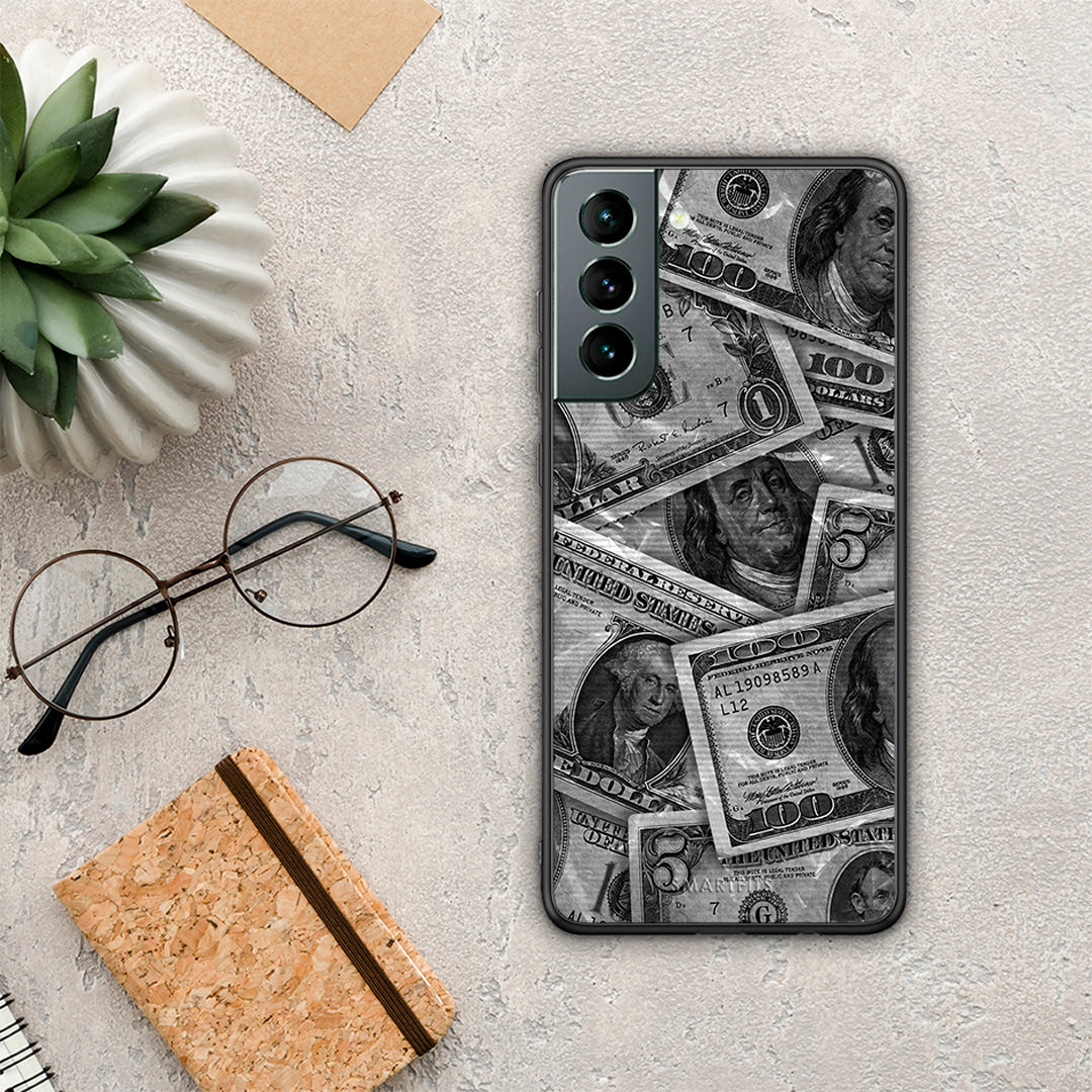 Money Dollars - Samsung Galaxy S21 θήκη