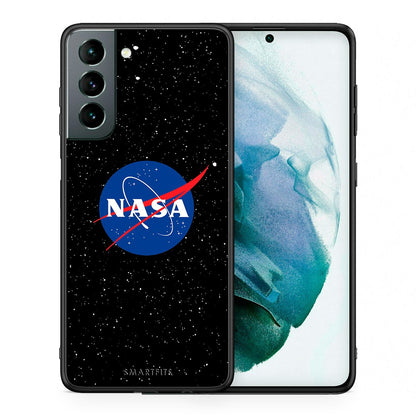 Θήκη Samsung S21 NASA PopArt από τη Smartfits με σχέδιο στο πίσω μέρος και μαύρο περίβλημα | Samsung S21 NASA PopArt case with colorful back and black bezels