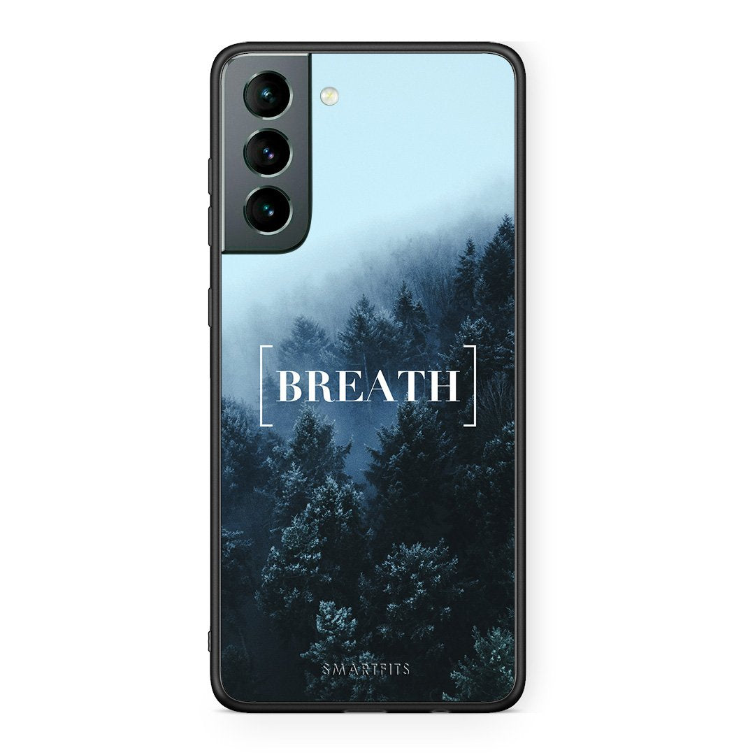 4 - Samsung S21 Breath Quote case, cover, bumper