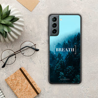 Thumbnail for Quote Breath - Samsung Galaxy S21 θήκη