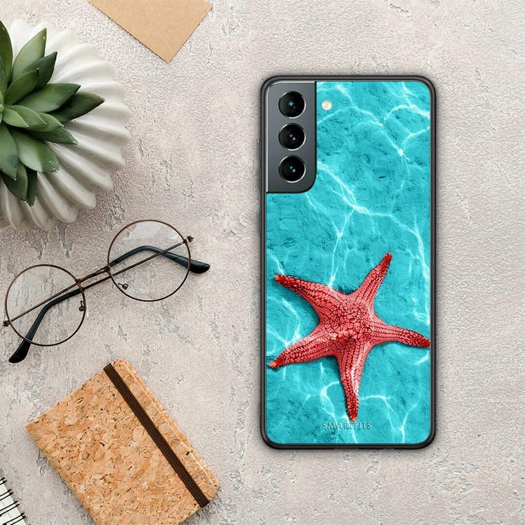 Red Starfish - Samsung Galaxy S21 θήκη