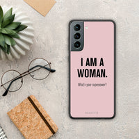 Thumbnail for Superpower Woman - Samsung Galaxy S21 θήκη