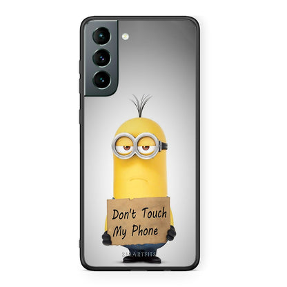 4 - Samsung S21 Minion Text case, cover, bumper