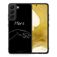 Thumbnail for Θήκη Αγίου Βαλεντίνου Samsung S22 Aeshetic Love 1 από τη Smartfits με σχέδιο στο πίσω μέρος και μαύρο περίβλημα | Samsung S22 Aeshetic Love 1 case with colorful back and black bezels