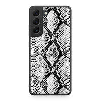 Thumbnail for 24 - Samsung S22 White Snake Animal case, cover, bumper