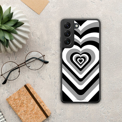 Black Hearts - Samsung Galaxy S22 θήκη