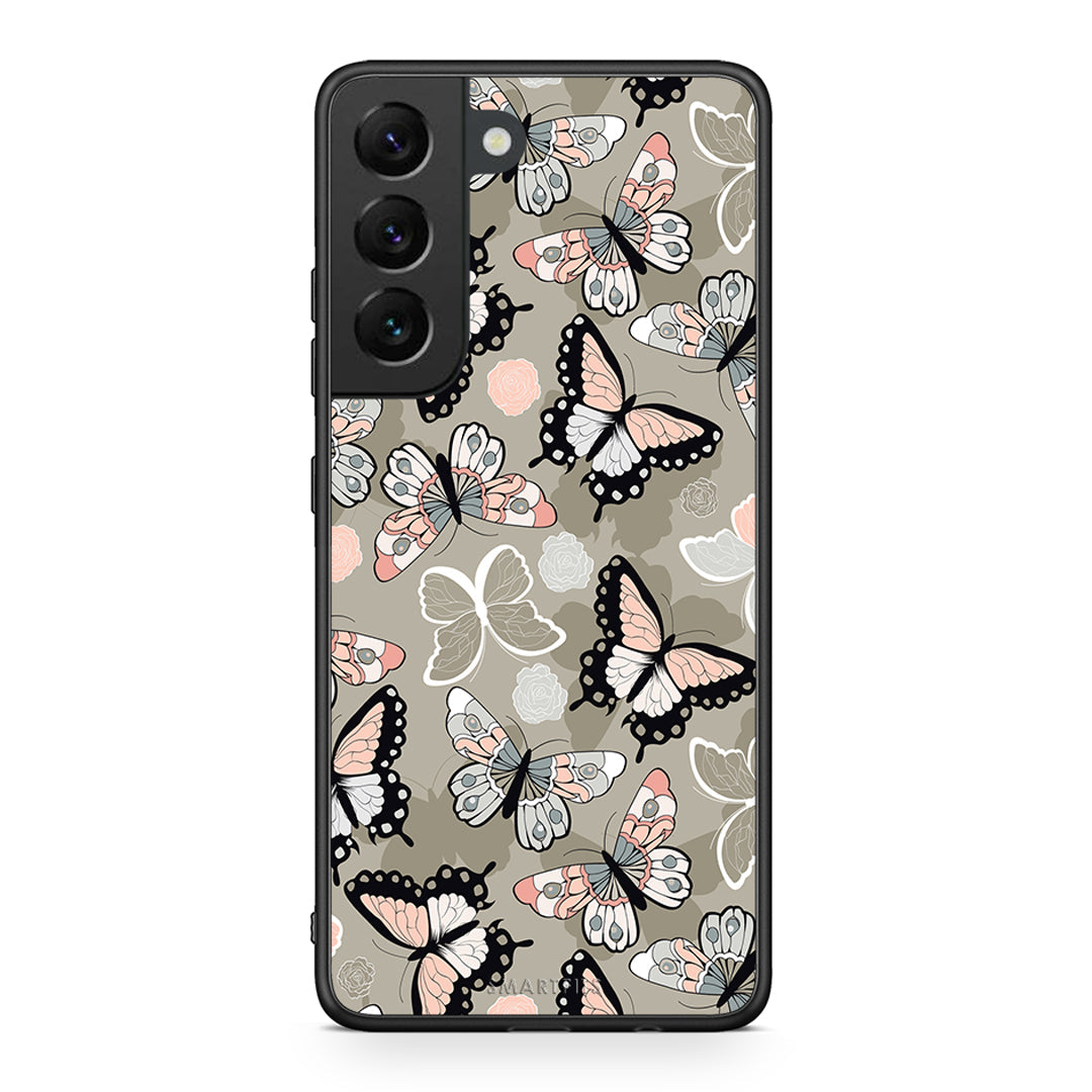 135 - Samsung S22 Butterflies Boho case, cover, bumper