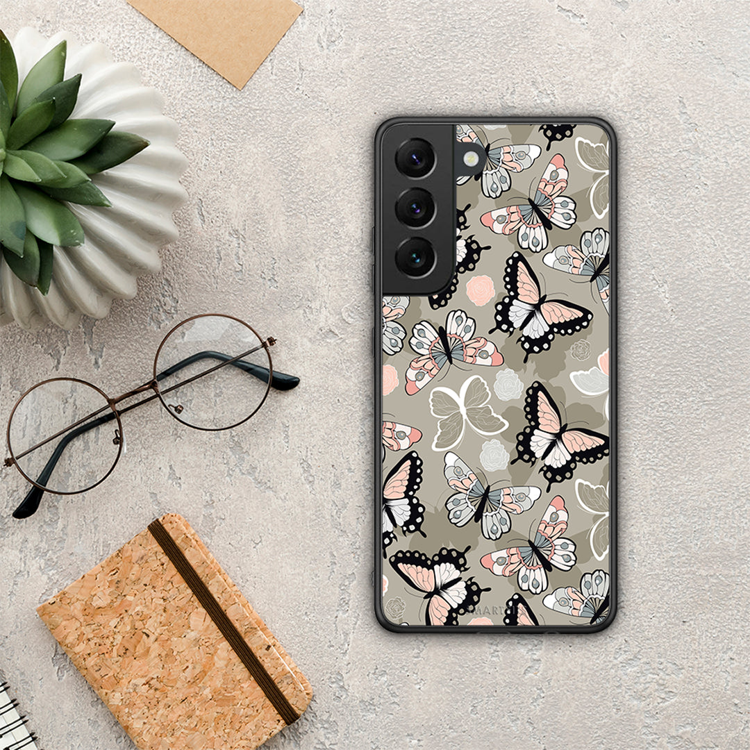 Boho Butterflies - Samsung Galaxy S22 θήκη
