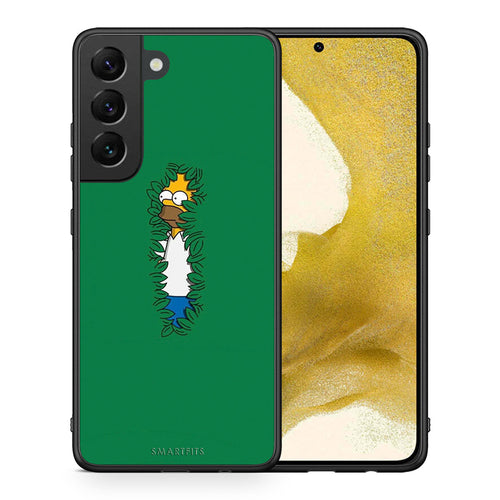 Θήκη Αγίου Βαλεντίνου Samsung S22 Bush Man από τη Smartfits με σχέδιο στο πίσω μέρος και μαύρο περίβλημα | Samsung S22 Bush Man case with colorful back and black bezels