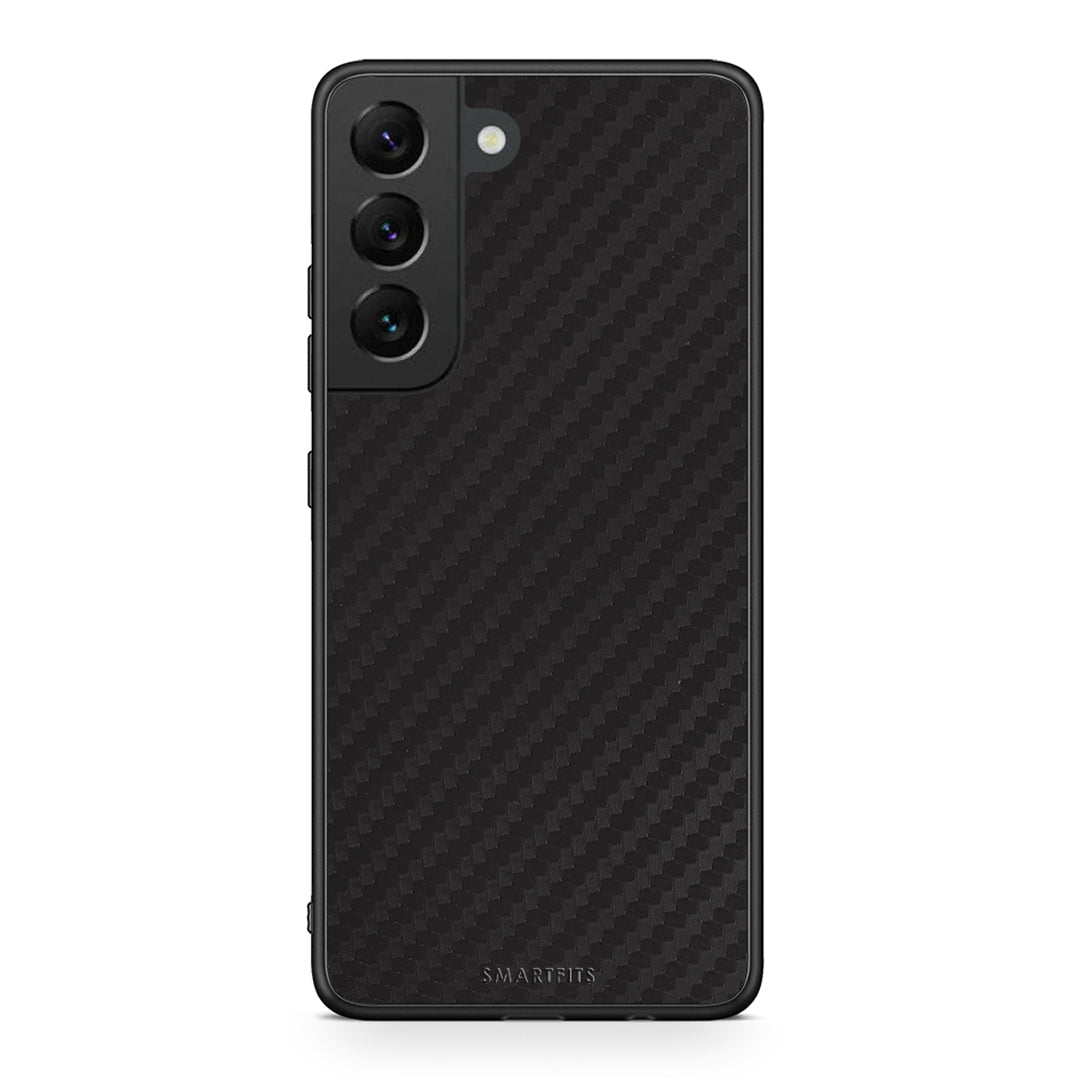 Samsung S22 Carbon Black θήκη από τη Smartfits με σχέδιο στο πίσω μέρος και μαύρο περίβλημα | Smartphone case with colorful back and black bezels by Smartfits