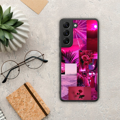 Collage Red Roses - Samsung Galaxy S22 θήκη