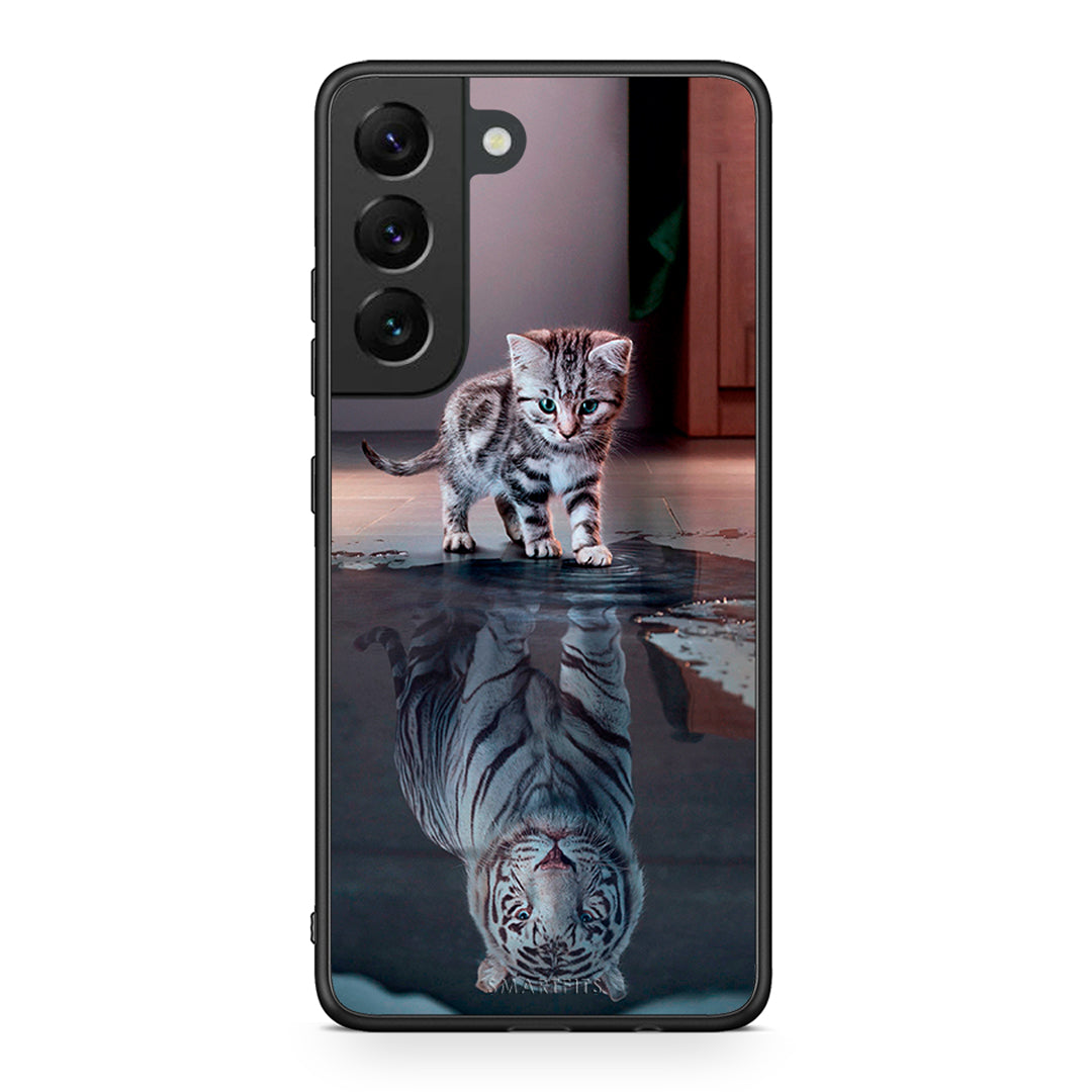 4 - Samsung S22 Tiger Cute case, cover, bumper
