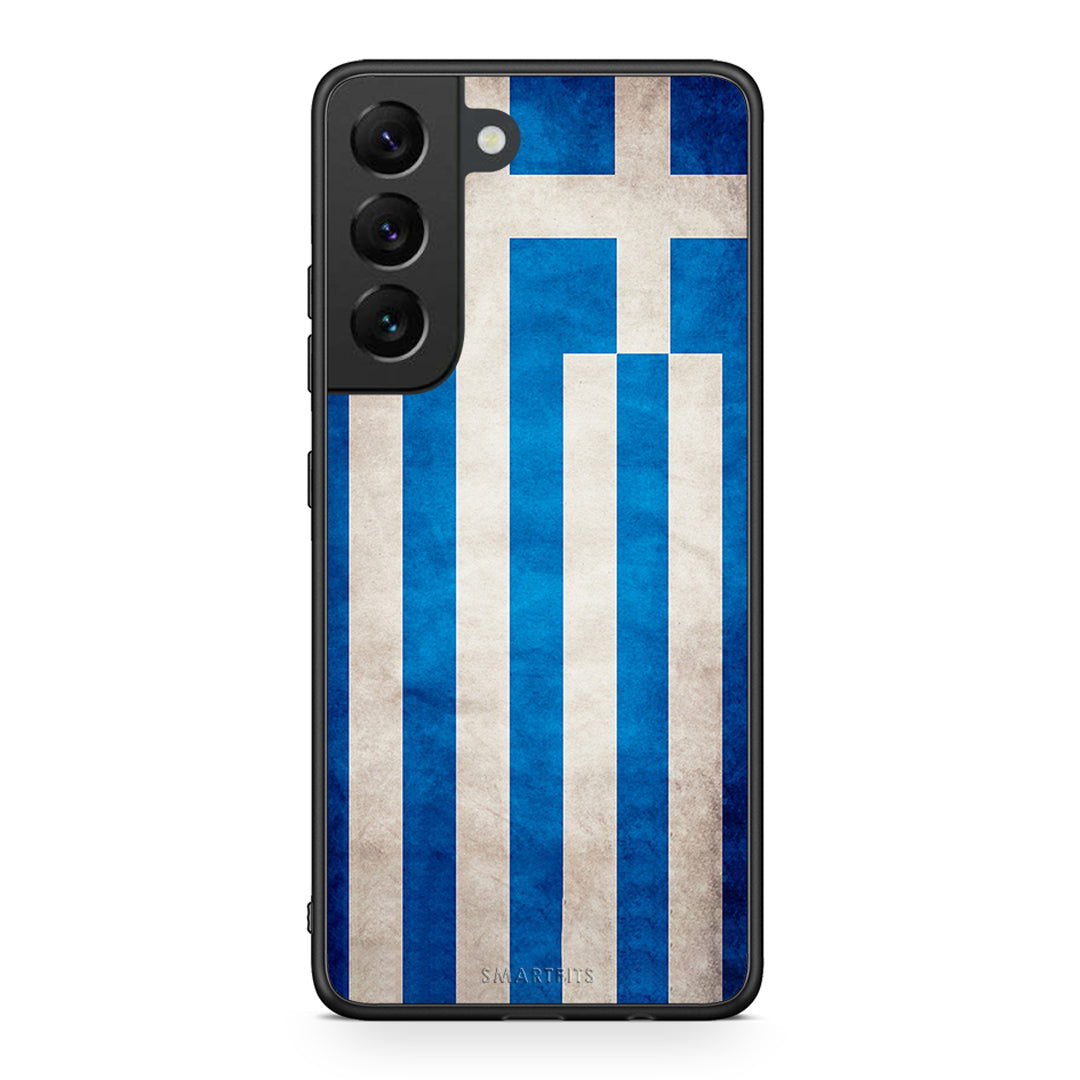 4 - Samsung S22 Greeek Flag case, cover, bumper