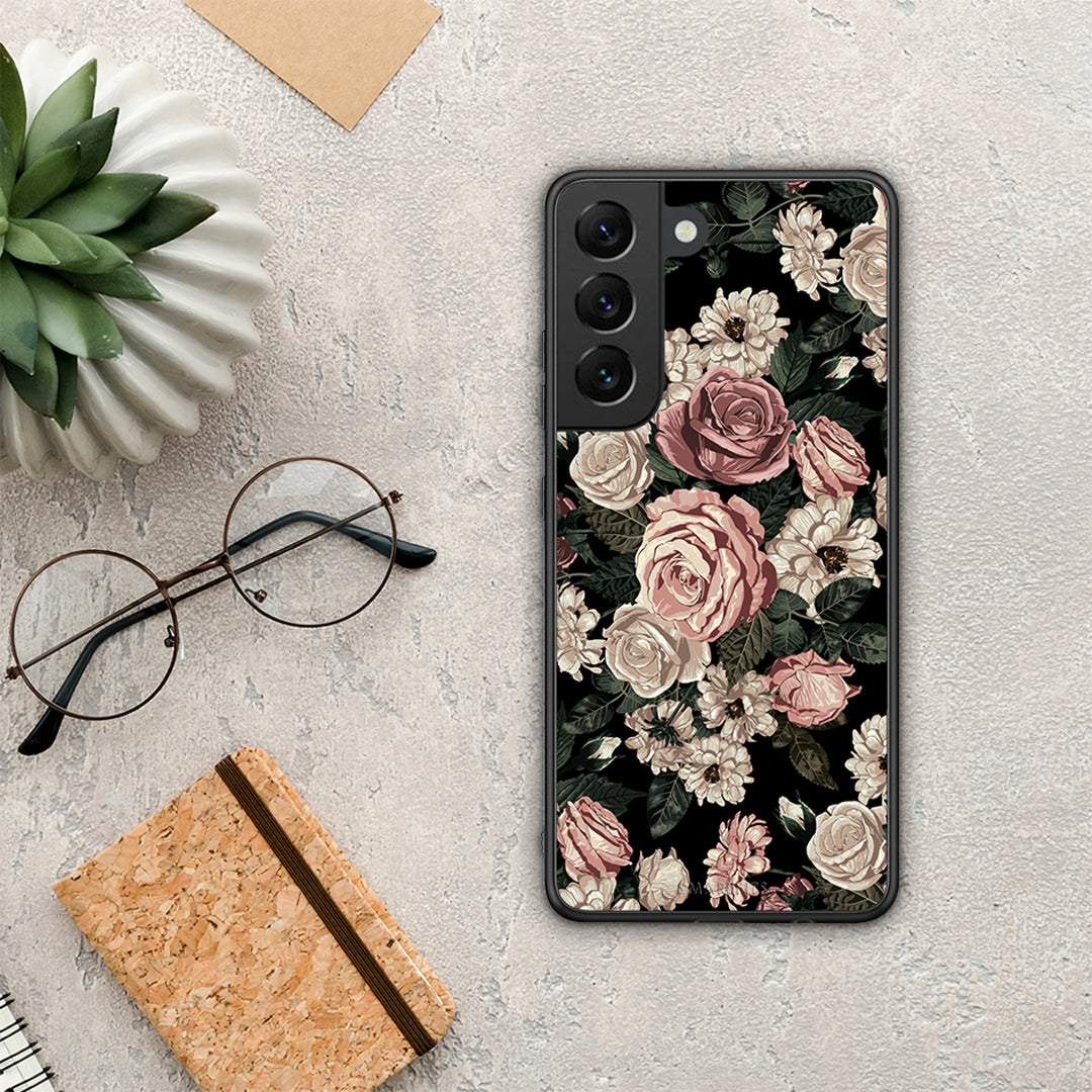 Flower Wild Roses - Samsung Galaxy S22 θήκη