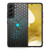 Thumbnail for Θήκη Samsung S22 Hexagonal Geometric από τη Smartfits με σχέδιο στο πίσω μέρος και μαύρο περίβλημα | Samsung S22 Hexagonal Geometric case with colorful back and black bezels
