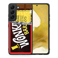 Thumbnail for Θήκη Samsung S22 Golden Ticket από τη Smartfits με σχέδιο στο πίσω μέρος και μαύρο περίβλημα | Samsung S22 Golden Ticket case with colorful back and black bezels
