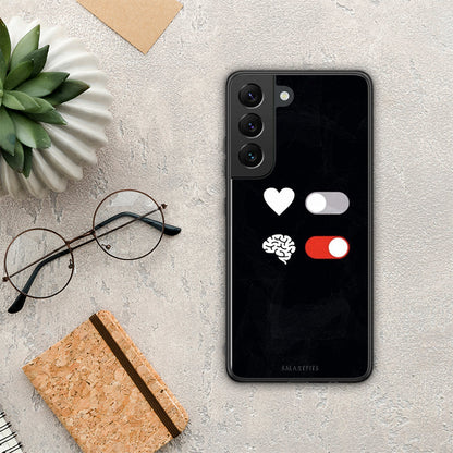 Heart Vs Brain - Samsung Galaxy S22 θήκη