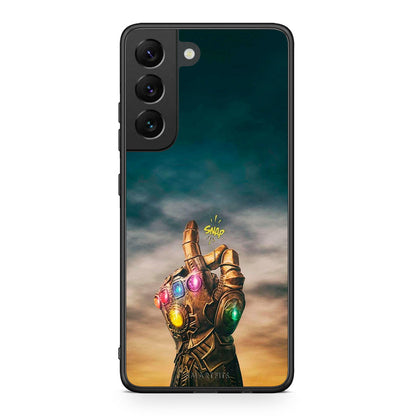 Samsung S22 Infinity Snap θήκη από τη Smartfits με σχέδιο στο πίσω μέρος και μαύρο περίβλημα | Smartphone case with colorful back and black bezels by Smartfits