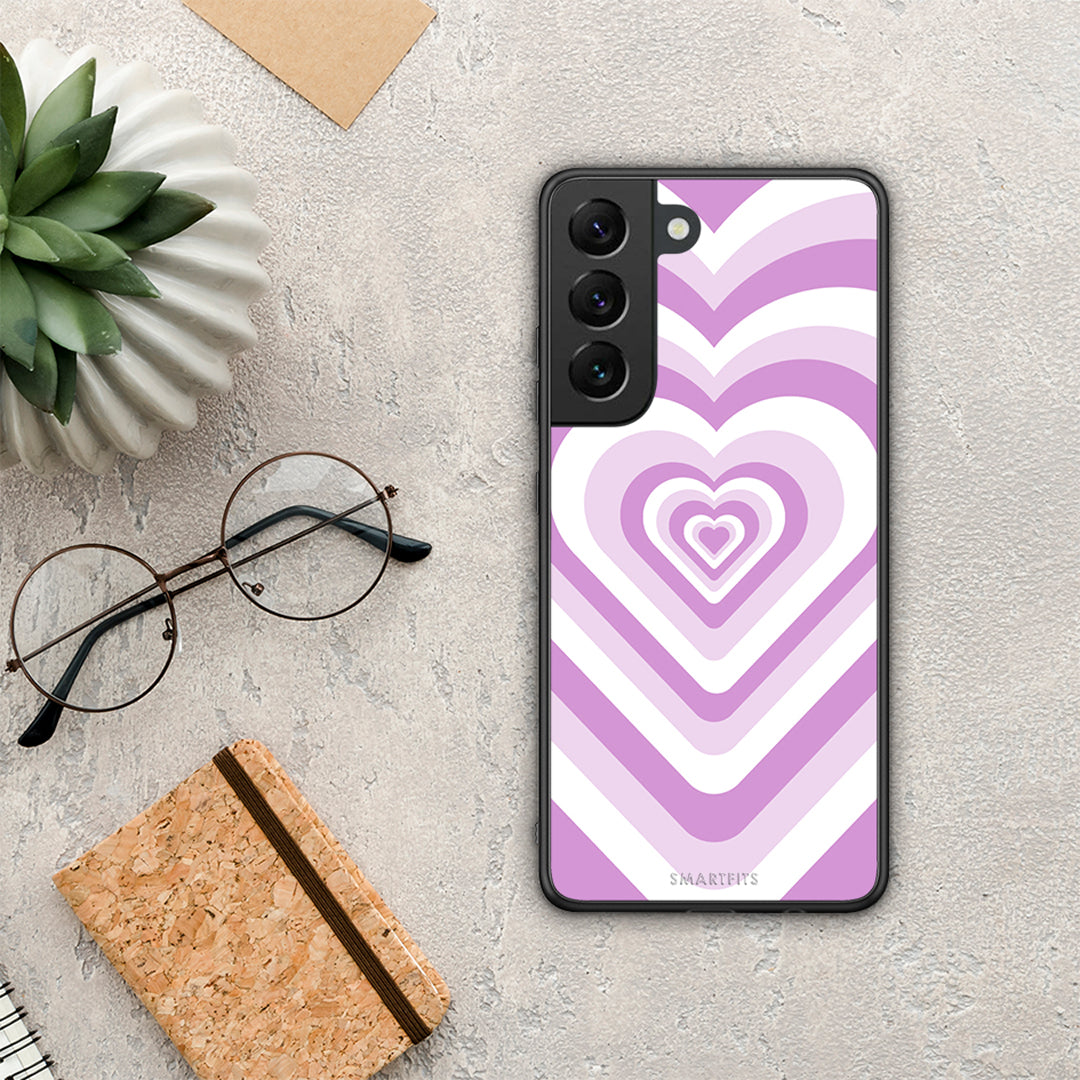 Lilac Hearts - Samsung Galaxy S22 θήκη