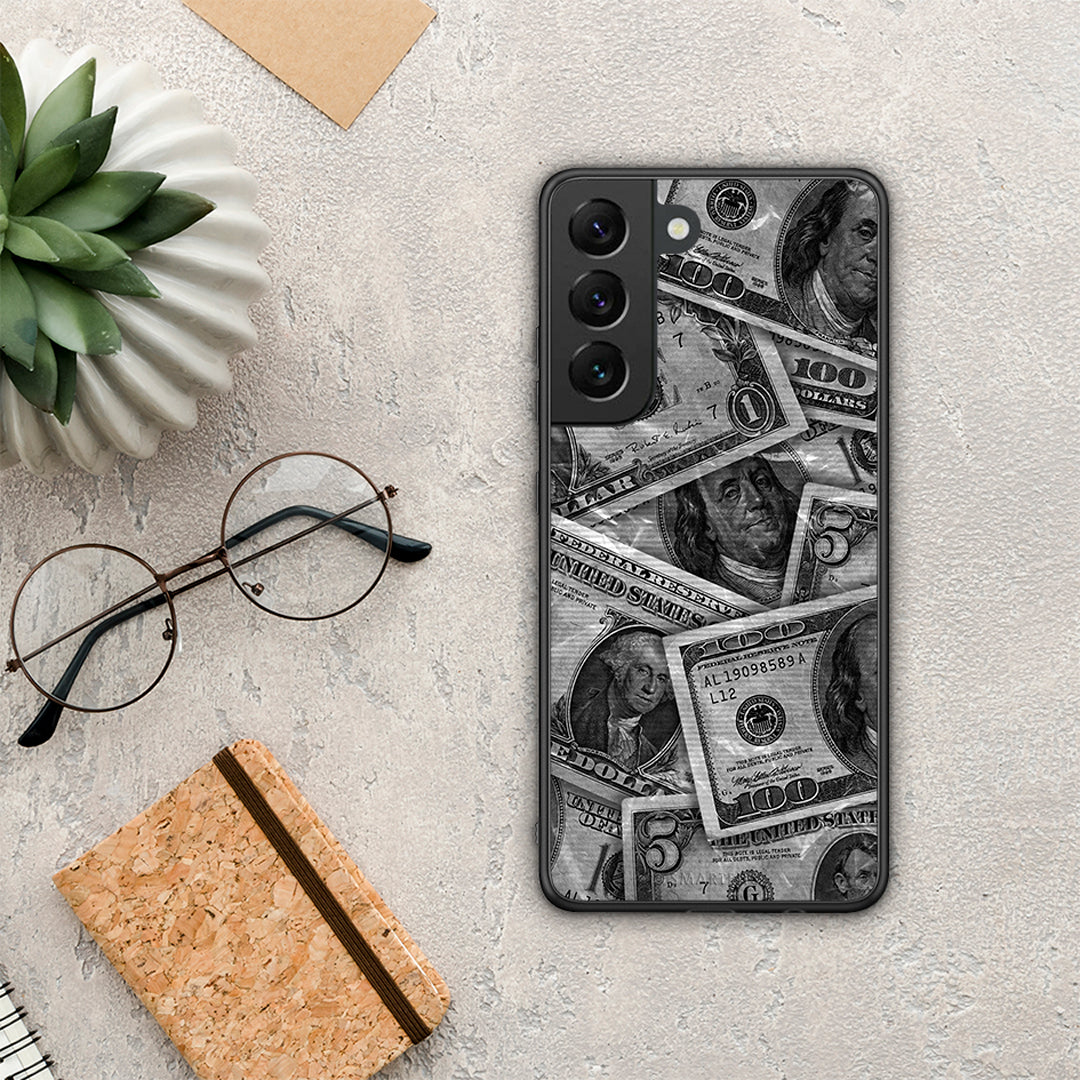 Money Dollars - Samsung Galaxy S22 θήκη