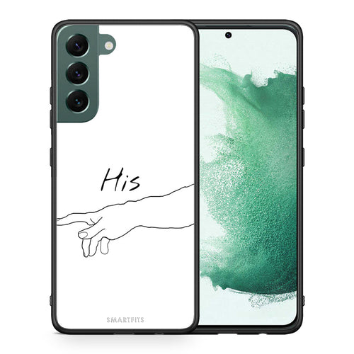 Θήκη Αγίου Βαλεντίνου Samsung S22 Plus Aeshetic Love 2 από τη Smartfits με σχέδιο στο πίσω μέρος και μαύρο περίβλημα | Samsung S22 Plus Aeshetic Love 2 case with colorful back and black bezels