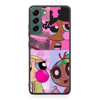 Thumbnail for Samsung S22 Plus Bubble Girls Θήκη Αγίου Βαλεντίνου από τη Smartfits με σχέδιο στο πίσω μέρος και μαύρο περίβλημα | Smartphone case with colorful back and black bezels by Smartfits
