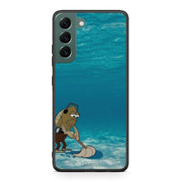 Thumbnail for Samsung S22 Plus Clean The Ocean Θήκη από τη Smartfits με σχέδιο στο πίσω μέρος και μαύρο περίβλημα | Smartphone case with colorful back and black bezels by Smartfits